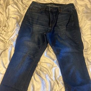 D.JEANS 14W SKINNY CAPRI JEANS